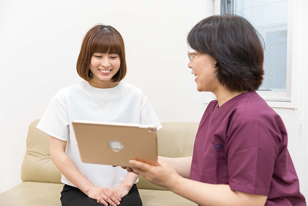 問診票の記入・ご案内